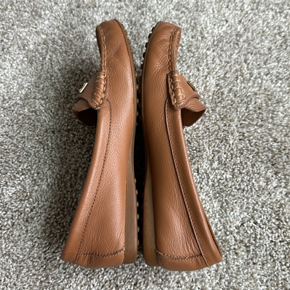 Coach Fredrica tan leather loafers - Picture 4 of 12